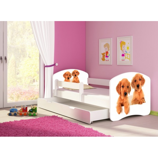 Otroška postelja 4kids Yummy Rjavčka